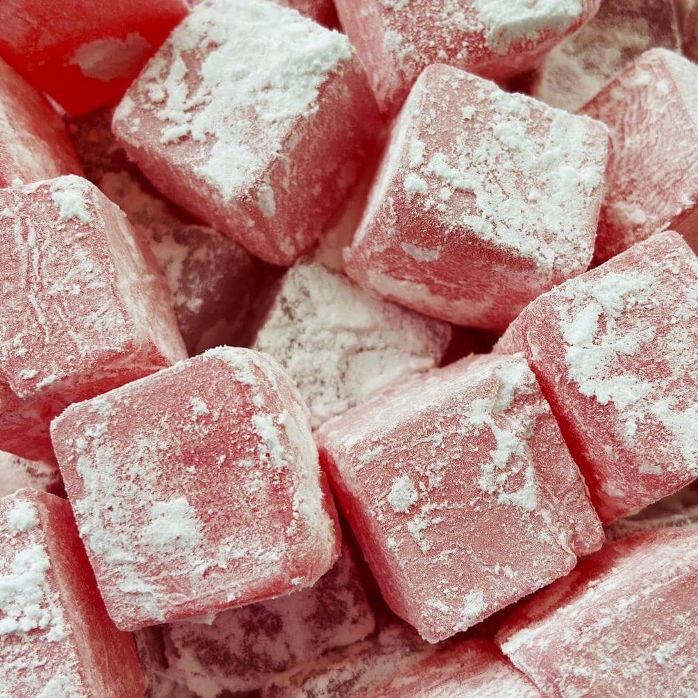 Rose Turkish delight