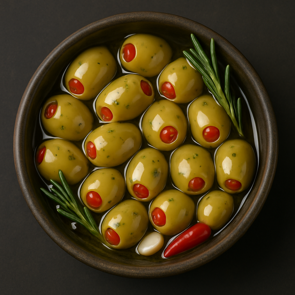 f907c5ab-48ce-4b19-8be4-d74f456a1226 Olives stuffed with Pimento